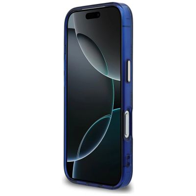 5. Karl Lagerfeld IML K Head Logo MagSafe Hülle für iPhone 17 Pro - Blau