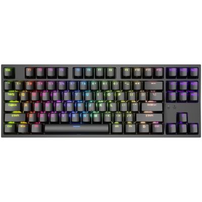 17. GENESIS Thor 404 TKL Gaming-Tastatur USB QWERTY Amerikanisches/Internationales Schwarz