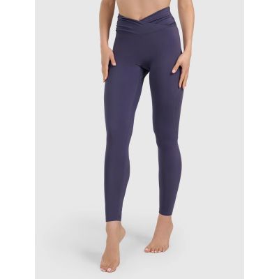 6. Schnelltrocknende Yoga- und Pilates-Leggings für Damen, Größe 4F 4FWAW25TFTIF369-31S