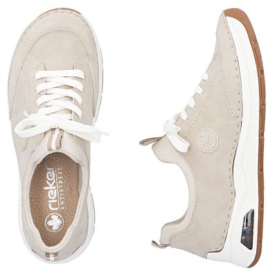 3. Rieker 44562-62 bequeme beige Damenschuhe