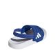 3. Adidas Adilette Estrap 2.0 Kinder-Flip-Flops weiß und blau HQ9196