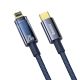 2. Baseus CATS000003 Lightning – USB-C-Kabel 20 W 480 Mbit/s 1 m – blau