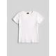 6. Damen-T-Shirt, schmal geschnitten, einfarbig, 4F 4FRMM00TTSHF3619-10S