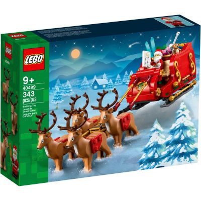 8. LEGO 40499 Weihnachtsmannschlitten