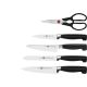 2. ZWILLING Four Star 4-teiliges Messerset im schwarzen Block