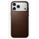 Nomad Traditionelle Lederhülle für 17,5 cm (6,9") Mobiltelefone Braun