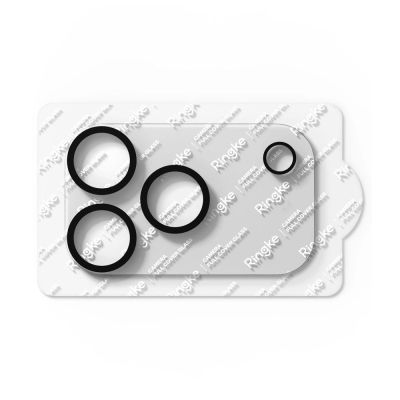 4. Ringke Kamera-Vollschutzfolie aus gehärtetem Glas (2er-Pack) für iPhone 18 Pro Max – Schwarz