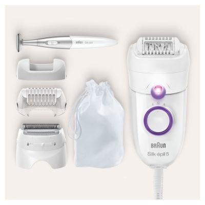 2. Braun Silk-épil 5 825 Power 28 Pinzetten Weiß, Lila