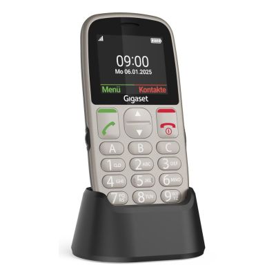 7. Gigaset GL395 5,59 cm (2,2") 90 g Graues Handy für Senioren