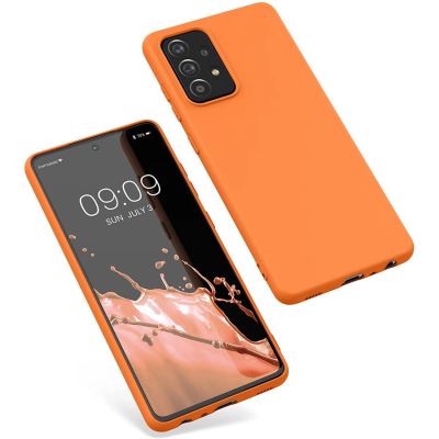 5. Silicone Case Flexibel Gummi Handyhülle Silikon Schutzhülle für Samsung Galaxy A22 4G schwarz