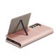 10. Magnet Kartenetui für Samsung Galaxy S22+ (S22 Plus) Etui Geldbörse Kartenhalter Pink