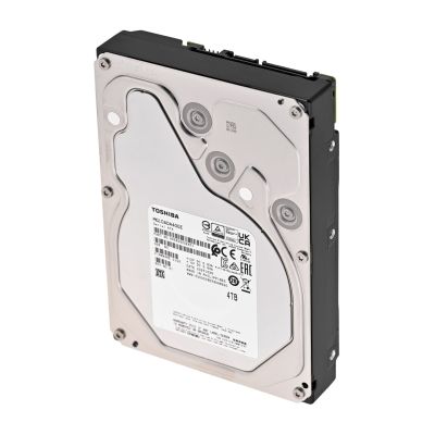 6. Toshiba MG10ADA400E HDD 4 TB 7200 U/min 512 MB 3,5" Serial ATA III