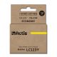 Actis KB-123Y Tinte (ersetzt Brother LC123Y/LC121Y; Standard; 10 ml; gelb)