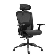Huzaro Combat 7.3 Gaming-Stuhl aus schwarzem Netzgewebe