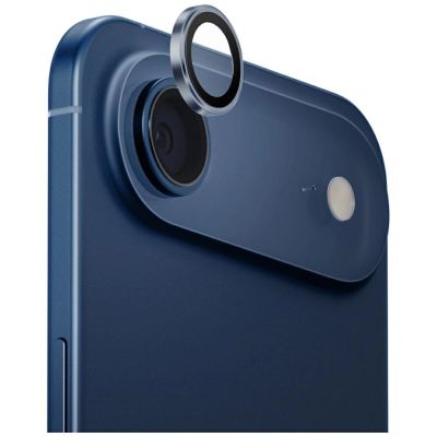Uniq Optix Aluminium-Kameraschutz für iPhone Air mit Applikator – Blau