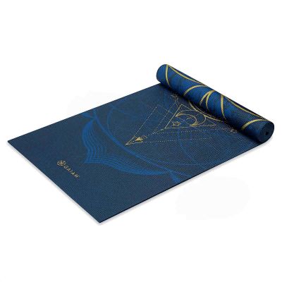 10. Gaiam Sonne und Mond doppelseitige Yogamatte 6 mm 63419