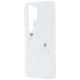 6. Karl Lagerfeld IML KC Script MagSafe Hülle für Samsung Galaxy S26 Ultra - Transparent