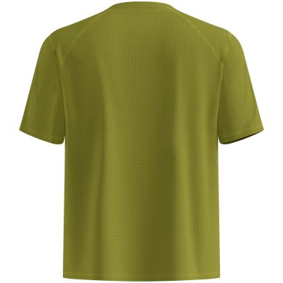 Herren-T-Shirt mit kurzen Ärmeln ODLO T-shirt crew neck s/s CUBIC, grün