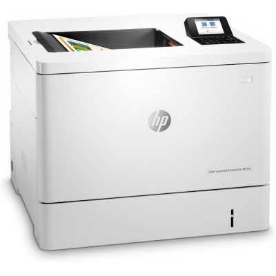 3. HP Color LaserJet Enterprise M554dn Drucker, Drucken, USB-Druck an der Vorderseite; Duplexdruck