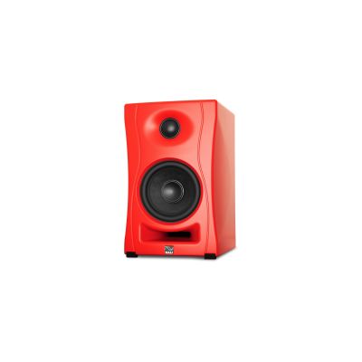 18. KALI AUDIOLP-UNF-R – Paar Bluetooth-Monitorlautsprecher. Multimedia-Lautsprecher, rot.