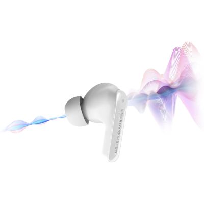 7. Energy Sistem True Wireless Earphones Serenity ANC mit Bluetooth-Mikrofon, Weiß