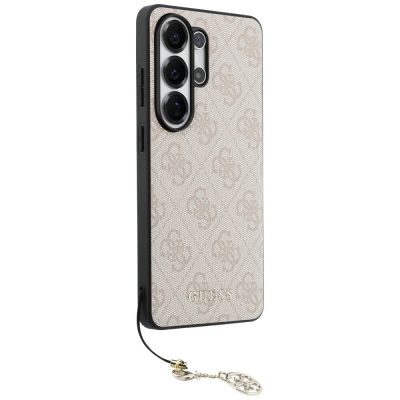 10. Guess 4G Classic Logo Charm MagSafe Hülle für Samsung Galaxy S26 Ultra – Pink