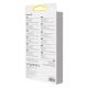 6. Baseus Metal Gleam Series multifunktionaler USB HUB 7in1 Typ C HDMI TF PD Kartenleser grau (WKWG020113)