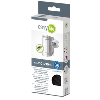 13. Tür-Moskitonetz 2x60x210 Schwarz