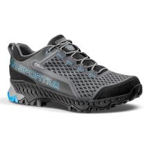 La Sportiva Spire GTX Wanderschuhe – Schiefer/Tropic Blue, Größe: 46