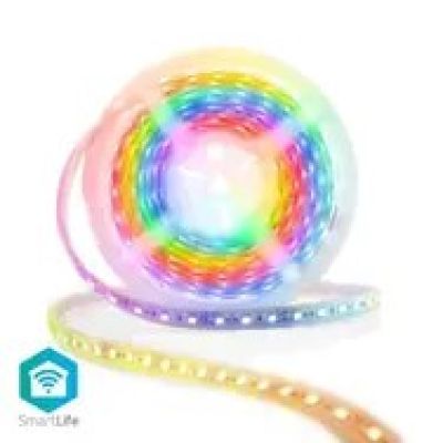 14. Nedis WIFILS51CRGB Smart Lighting Smart Wi-Fi Strip Light