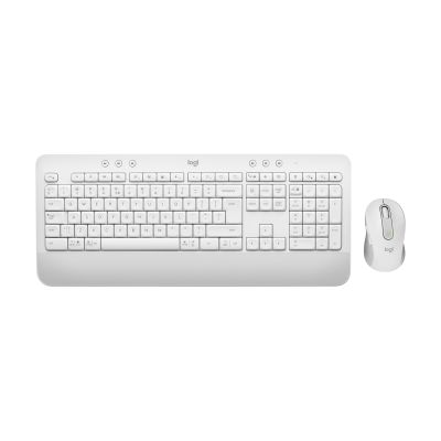 Logitech Signature MK650 Combo für Business: Tastatur und Maus inklusive, Bluetooth, QWERTZ-Tastatur, Deutsch, Weiß