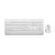 Logitech Signature MK650 Combo für Business: Tastatur und Maus inklusive, Bluetooth, QWERTZ-Tastatur, Deutsch, Weiß
