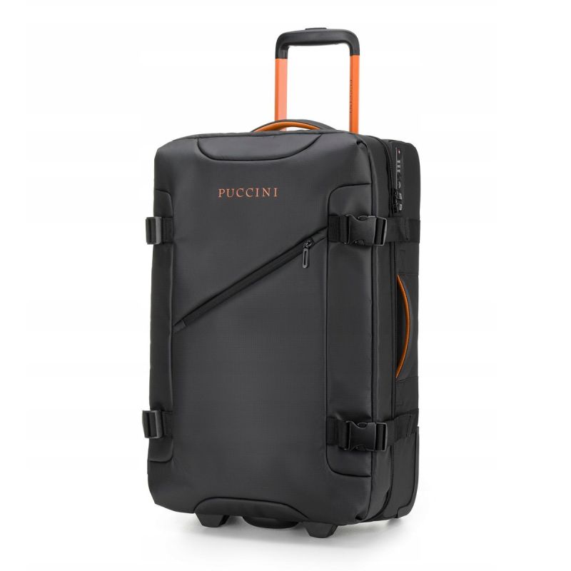 Puccini Colorado Medium Soft Reisekoffer Schwarz - EM50249B-1