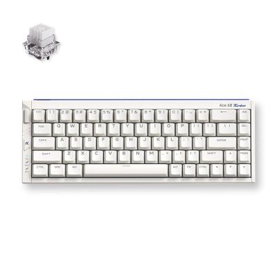3. MCHOSE MC-ACE68TURBO-6 Gaming-Tastatur USB Weiß