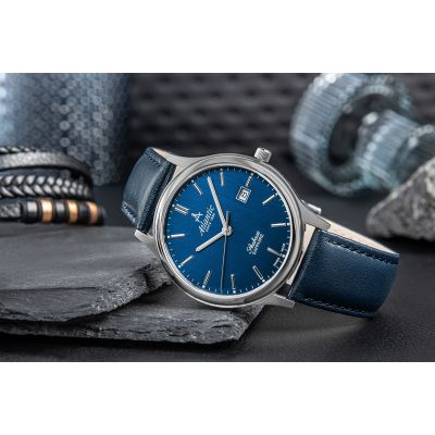 6. Herrenuhr Atlantic Seabase 60343.41.51 + BOX