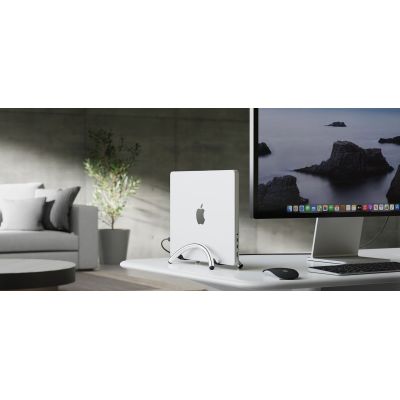5. Twelve South BookArc Flex Ständer - Aluminium für MacBook, Notebook (Chrom)