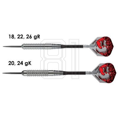 5. Harrows Silver Arrows Steeltip Darts HS-TNK-000013162
