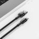 4. Tech-Protect UltraBoost Evo USB-C/USB-A-Kabel 100 W 5 A 0,5 m – schwarz