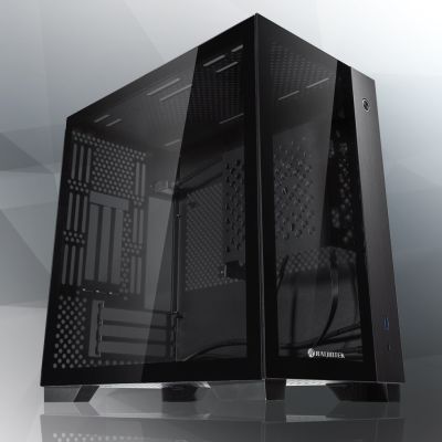 2. RAIJINTEK PAEAN Mini Mini Tower Schwarz