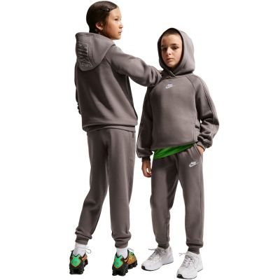 Nike Sportswear Club Fleece Kinder-Trainingsanzug Grau HQ9318 289