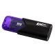 2. Emtec Click Easy USB-Stick 128 GB USB Typ-A 3.2 Gen 1 (3.1 Gen 1) Schwarz, Lila