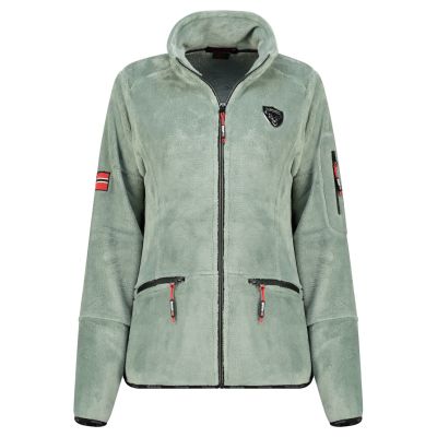 Geographical Norway Damen-Fleecejacke Tisaline Mandelgrün Db Lady 047-1 Mandelgrün (WZ7987F/GN-ALMOND GREEN)