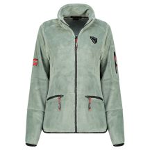 Geographical Norway Damen-Fleecejacke Tisaline Mandelgrün Db Lady 047-1 Mandelgrün (WZ7987F/GN-ALMOND GREEN)
