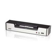 ATEN CS1642A KVM-Switch, rackmontierbar, Schwarz/Silber