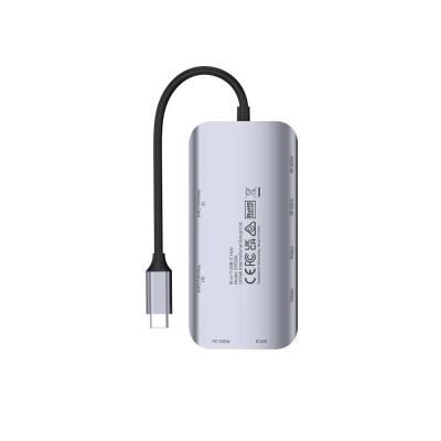 4. UNITEK ACTIVE HUB USB-C 2x HDMI, SD-Kartenleser, 4K, RJ-45, PD 100W, 5 Gbit/s