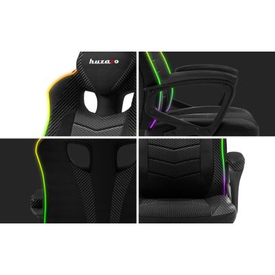 16. Huzaro Force 2.5 RGB Mesh Gaming-Stuhl