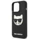 6. Karl Lagerfeld 3D Rubber Choupette Case für iPhone 13 Pro / iPhone 13 - Schwarz