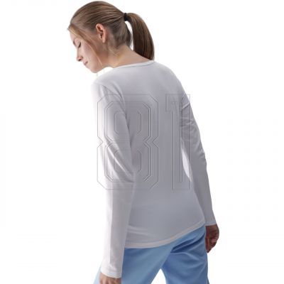 8. Langarm-T-Shirt 4F F376 W 4FWMM00TLONF376 10S