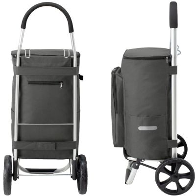 3. PREMIUM-Einkaufswagen GRAU SEMI LINE