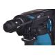 6. MAKITA HR3012FCWJ SDS-Plus 3,9J 1050W AVT MAKPAC Bohrhammer + DX11 Staubabsaugung Schwarz, Blau